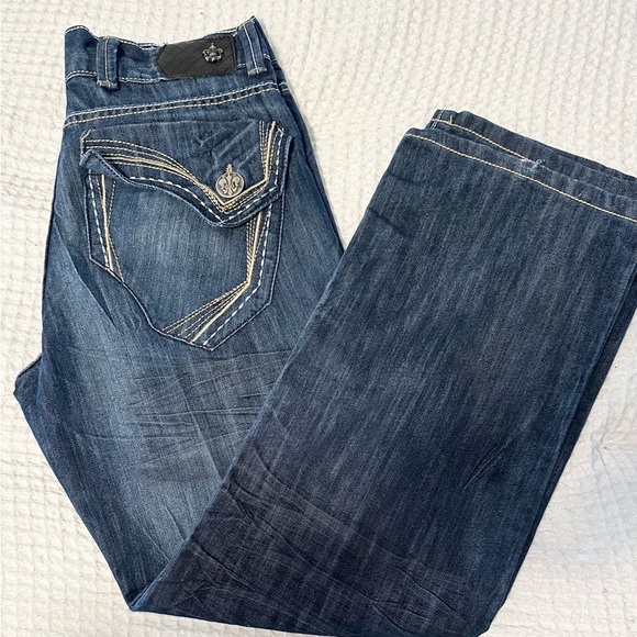Premium RA Denim‎ Men’s Blue Straight Jeans Size 32/32 - Picture 1 of 12